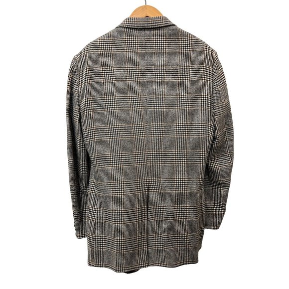Vintage Farah Clothing Men Blazer Plaid Box Jacket Trend - Picture 2 of 11